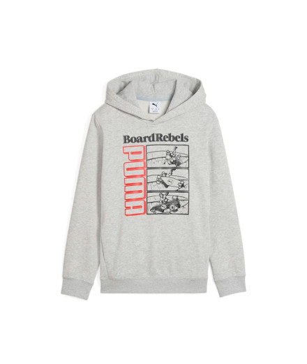Sudadera Puma Mid90S  Tr B,Light Gray Hea Infantil