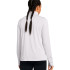 Camiseta de Fitness Under Armour Tech 1/2 Zip- Twist Mujer Gris
