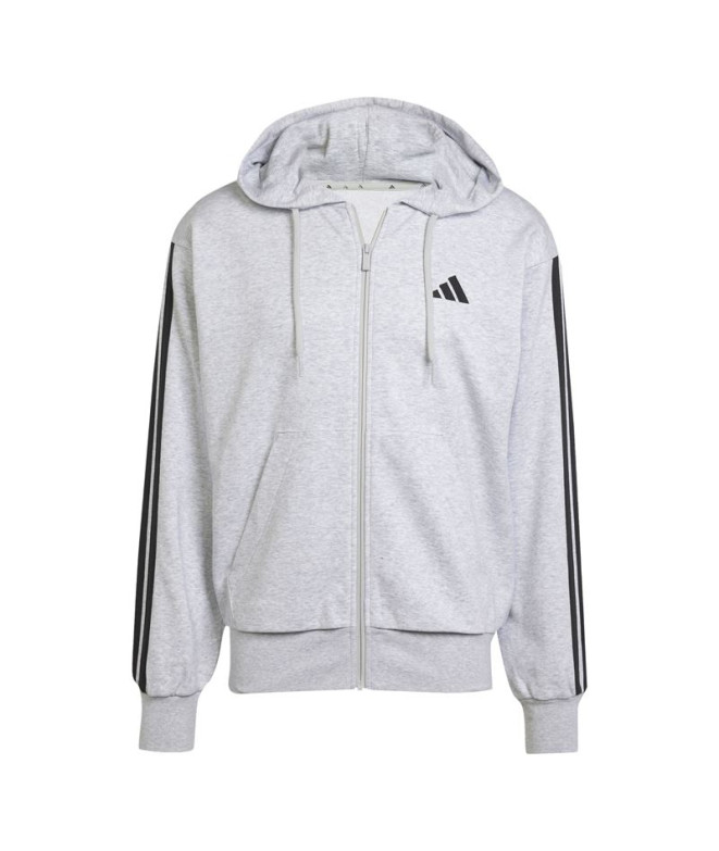 Sudadera adidas 3 Bandas French Terry Fz Hd...