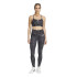Mallas de Fitness adidas We Opt Aop 1/1 Mujer Negro