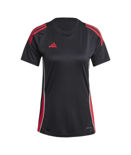 Camiseta de Fútbol adidas Tiro24 Mujer Negro