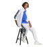 Camiseta adidas 3 Bandas Sj Hombre Azul/Negro
