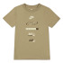 Camiseta Nike Nike Brandmark Stack Niño Beige