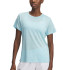 Camiseta Manga Corta de Fitness Under Armour Tech Ssc- Twist Mujer Azul
