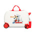 Maleta Infantil Disney Abs Rolling 4W. 45Cm. Pinocho & Little Sidekick Blanco