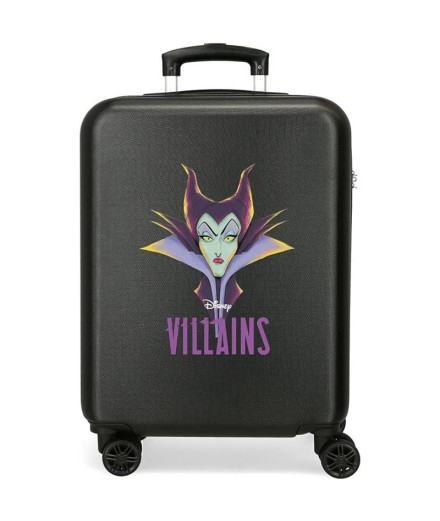 Trolley Disney Abs Suitcase 55Cm.4W. Villains Malefica Negro