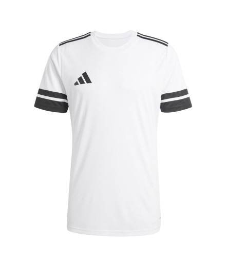 Camiseta de Fútbol adidas Squadra25 Jsy Hombre Blanco/Negro