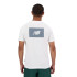 Camiseta New Balance Sport Essentials Logo Hombre Blanco