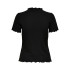Camiseta Only emma S/S High Black Mujer