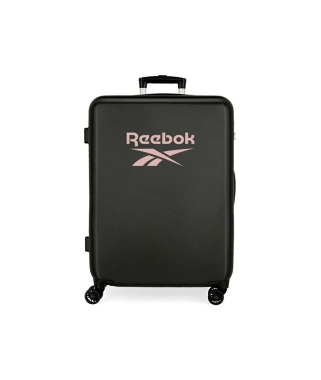 Maleta Mediana Reebok Beverly Rígida Negro 68 cm