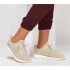 Zapatillas Skechers Bobs Squad - Tough T Mujer Natural Engineered Knit