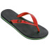 Chanclas Ipanema Clas Brasil II Negro/Rojo