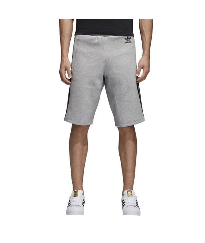 Pantalones adidas Flat Front gris Hombre