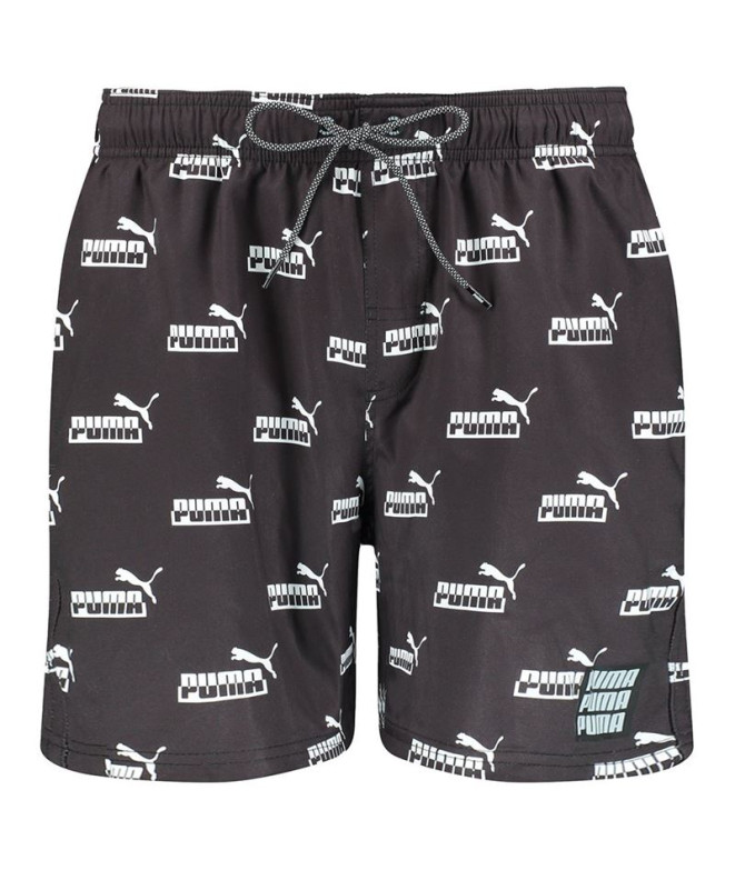 Bañador de natación Puma Logo Aop N1 Negro...