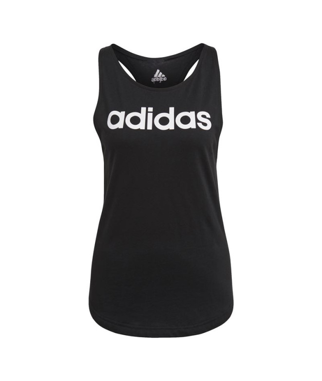 Camiseta adidas Lin Tk Mujer Negro