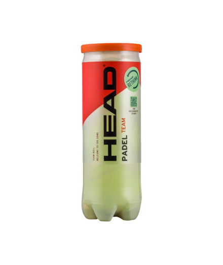 Pelotas de Pádel Head Team 3B Head 6Dz
