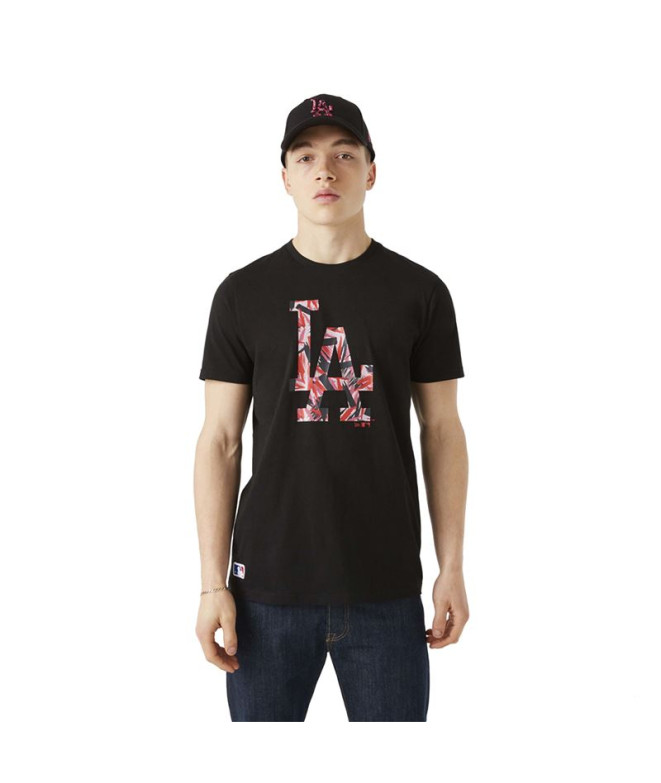 Camiseta New Era LA Dodgers MLB Camo Infill Black
