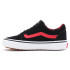 Zapatillas Vans Ward VansGuard YT Suede Black Red